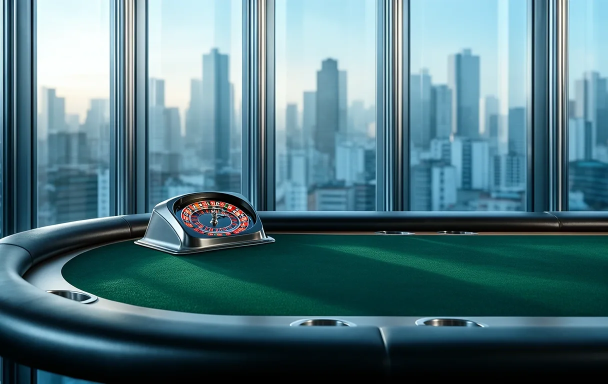 Ambiente de casino profesional